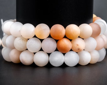 5/10 Strands Matte Pink Aventurine Gemstone Grade AAA Round 4mm 6mm 8-9mm 10mm 15mm Loose Beads
