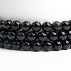 Natural Rainbow Obsidian Gemstone Grade A Round 6mm 8mm Loose Beads