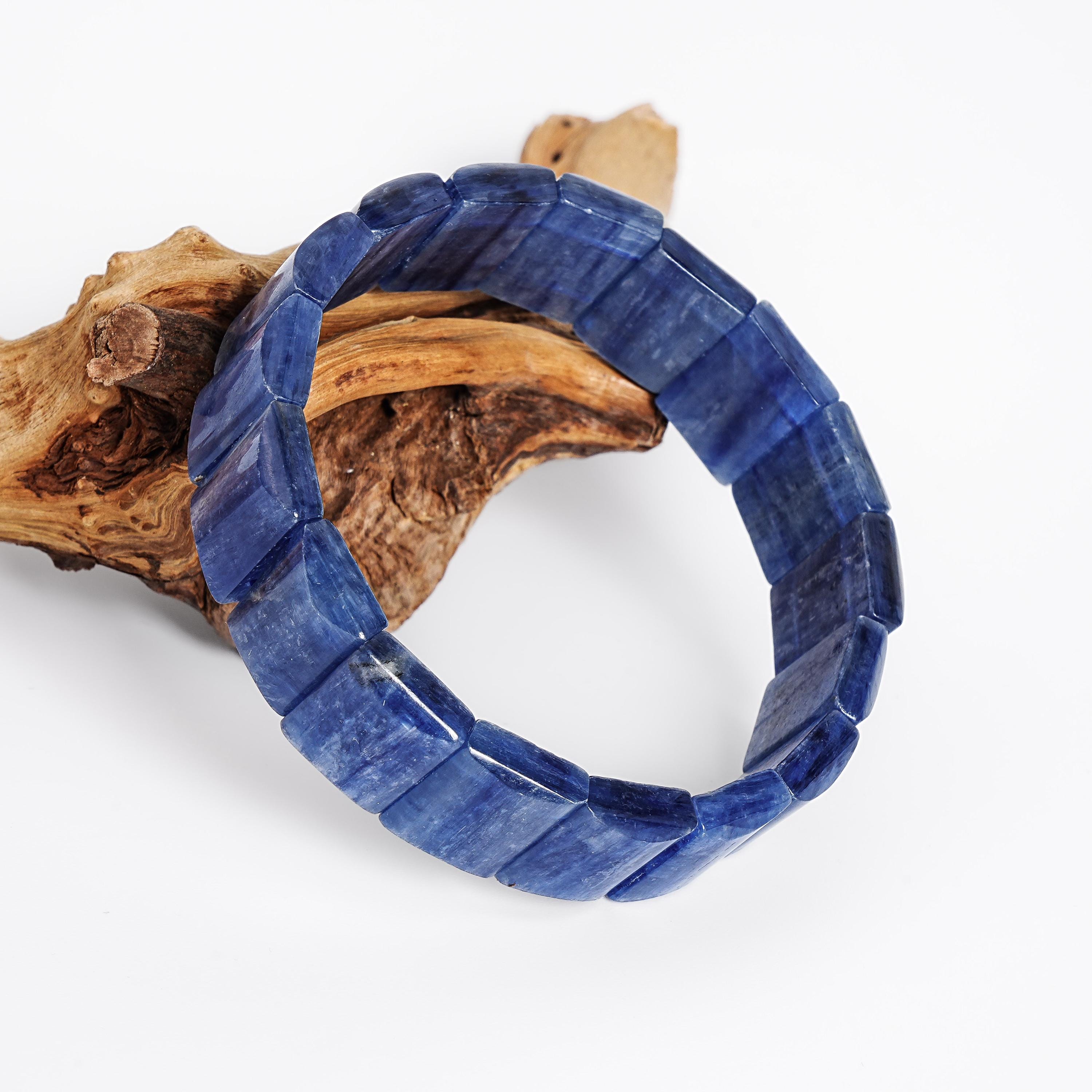 Bracelet kyanite bangle - Etsy 日本