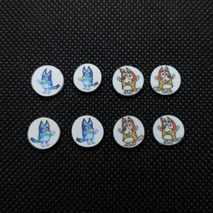 Bluey, Bingo, 10mm Clay Slices, Sprinkles, Fimo Slices, Nail Deco, Resin Fillers, For Shakers, Craft, Miniatures, Dollhouse, For Slime