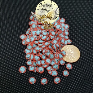Sally 5mm, New Design, Thin Fimo Slices, Clay Sprinkles, Embellishments, Nail Deco, Resin Fillers, Craft Miniatures, Dollhouse, Halloween