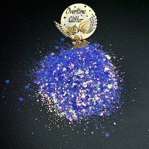 Purple Dream, Color Shift Chunky Mix,  Glitter, Nail Deco, Resin Fillers, Rainbow, Halloween