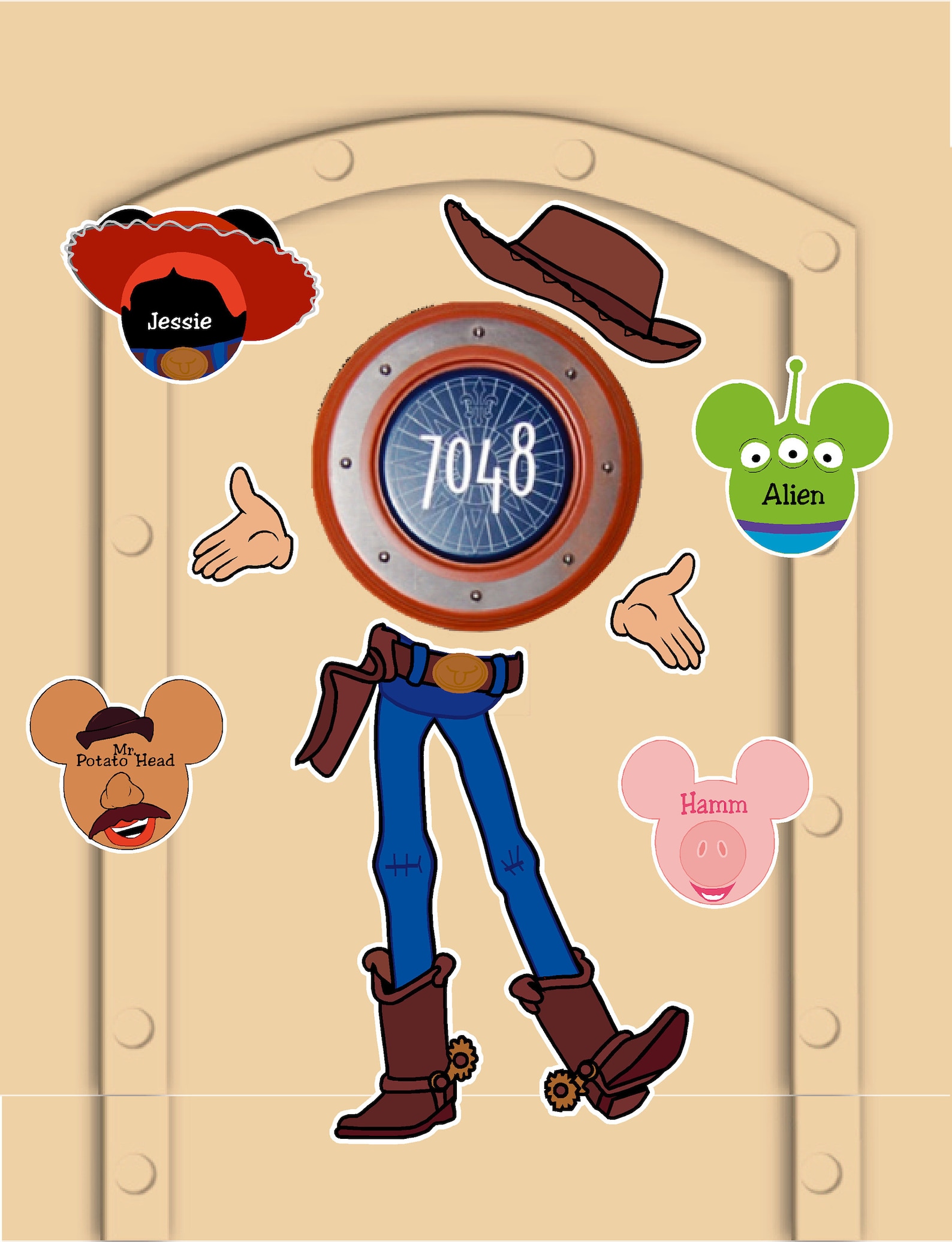 Disney Cruise Door Toy Story Woody Door not Just Etsy