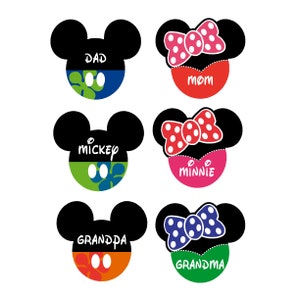 Disney Cruise Door Beach Mickey and Minnie Custom Magnets Magnets (not paper) stick right to door