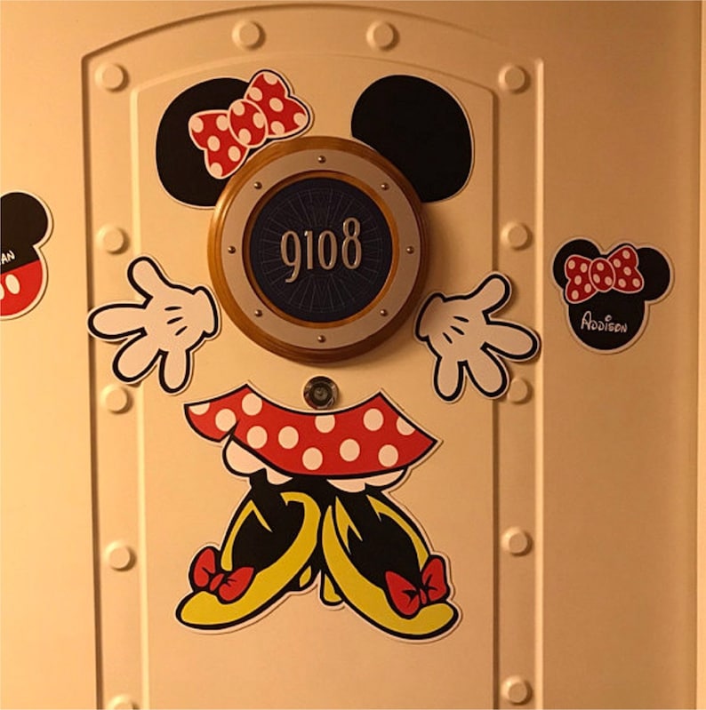 Disney Cruise Door Minnie Mouse not Just Laminated Etsy