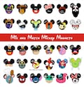 Mickey and Minnie Mix and Match Disney Mickey Ears Custom Magnets for Disney Cruise Door ~ Choose your character and size-Price per magnet