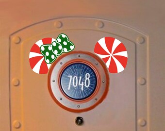 Disney Cruise Holiday Christmas Pepperment Candy Minnie Mouse Hat Add to any of my Disney Cruise Magnet listings