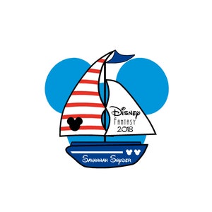 Disney Cruise Magnets Fish Extender Gifts Souvenirs Magnet Exchange Customized Boat Real Magnets