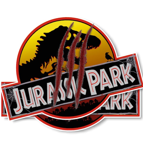 Jurassic Park Jeep Decal Etsy