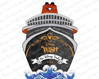 Disney Cruise Door Magnet Cruise Ship - Includes Personal Information of your trip Real magnet, will stick right to cruise door