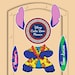 Disney Cruise Door Magnets Stitch With Personlized Surf Boards for ...