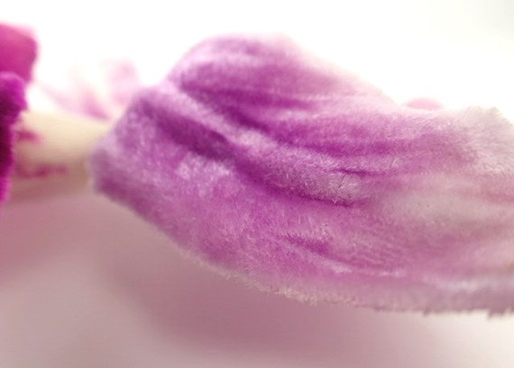 1930s Orchid Corsage | Pink Ombré Velvet Petals |… - image 6