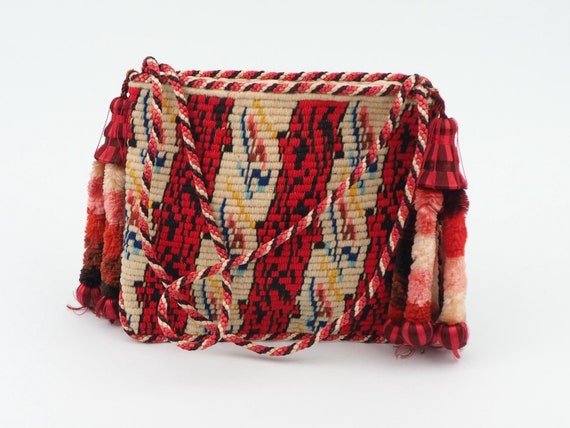 Red ombre clutch bag hotsell