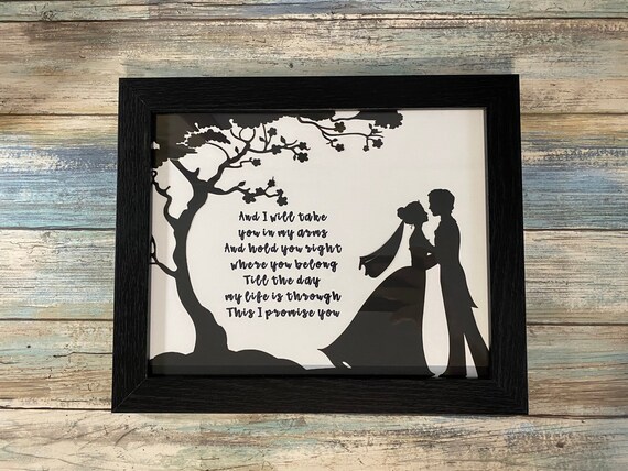 N Sync Poster This I Promise You Lyrics Nsync Lyric Etsy