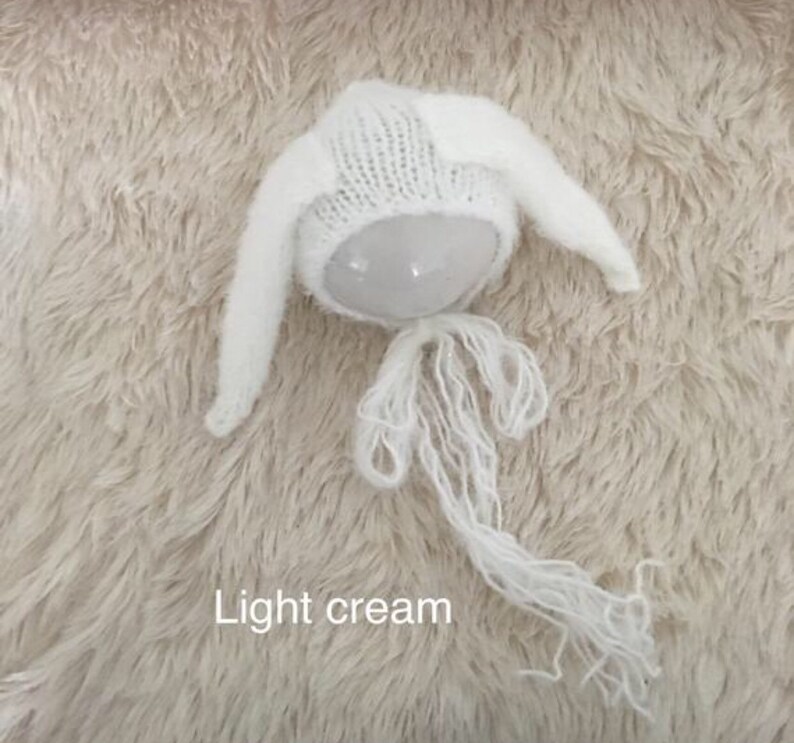 newborn photography prop Long sleeve prop,newborn bunny outfit bunny outfit Newborn Long Sleeve Fluffy Bunny outfits Newborn photo prop