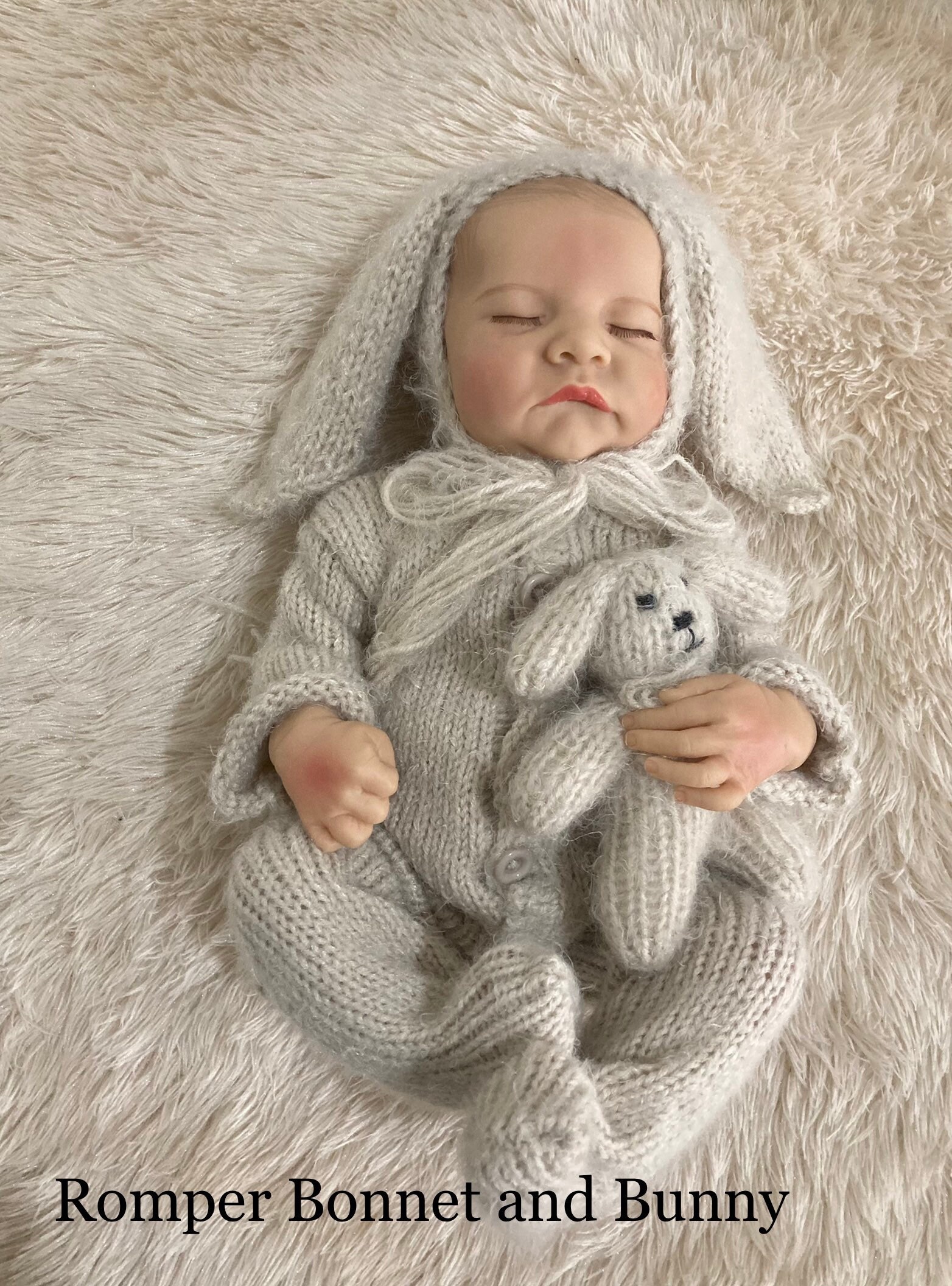 ClodeEU Newest Newborn Infant Baby Girls Boys Letter Romper Jumpsuit Bodysuit Leg Warmer Easter Rabbit Outfits 0-24 Months 