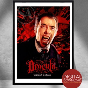 Christopher Lee as Dracula Hi quality digital download