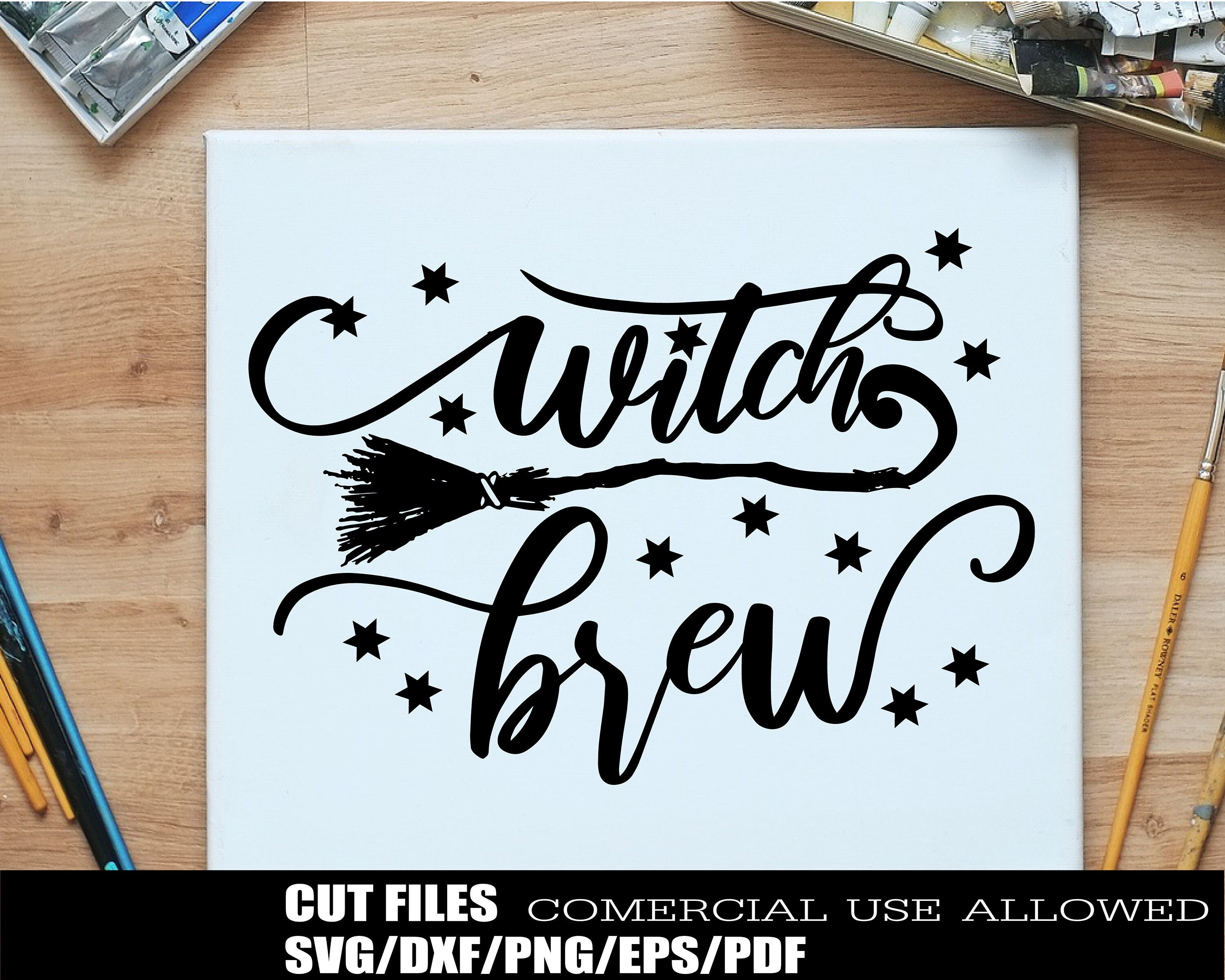 Witches Brew Svg File Witch Svg File Drink Up Witches Svg Etsy