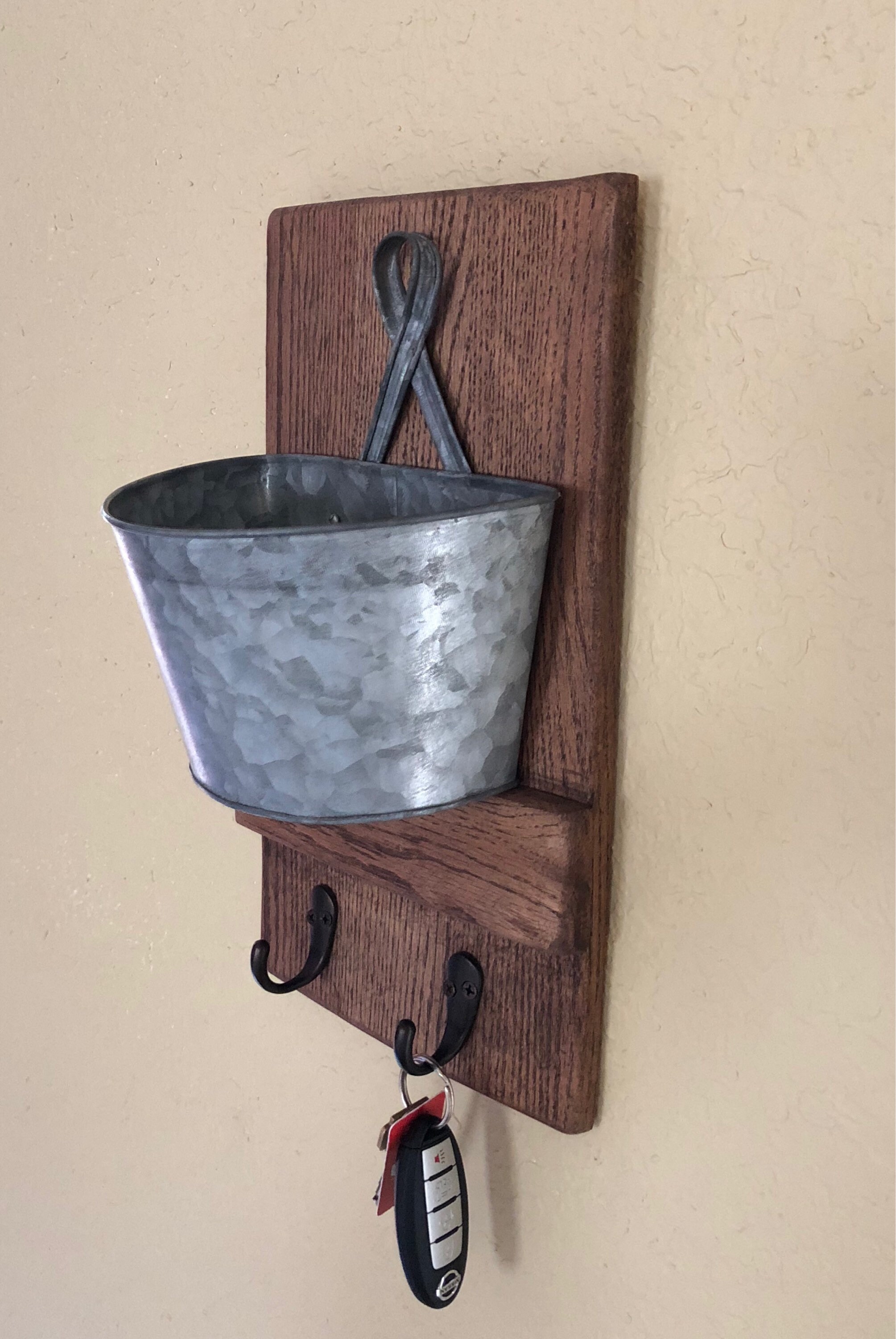 Entryway Farmhouse Decor Key Holder Rustic Home Decor Etsy