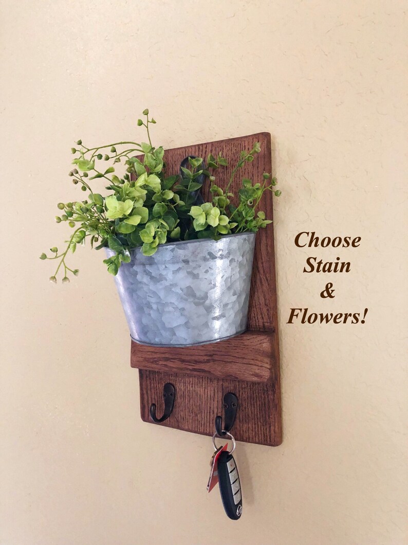 Entryway Farmhouse Decor Key Holder Rustic Home Decor Etsy