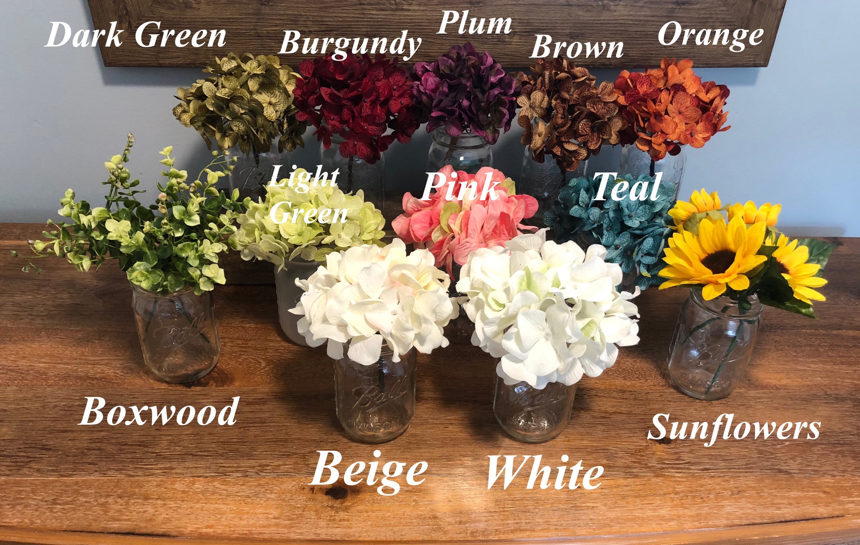 Bulk of 10 Rustic Wedding Centerpieces Wedding Table Etsy