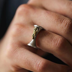 Space, Black Hole and Astronaut Themed Fun Ring - Carry the fun mystery of the galaxy as a ring on your fingers, unisex ring,worm hole ring