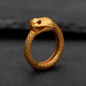 Anello Ouroboros, anello serpente, serpente in argento sterling, anello serpente in argento, gioielli ouroboros, anello serpente boho, morte e rinascita, gioielli serpente