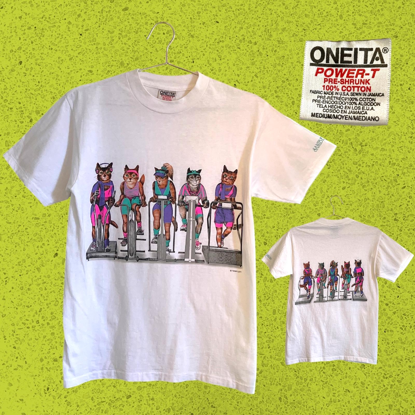 80s ONEITA ベンデイビス ビッグプリント スウェットトレーナー