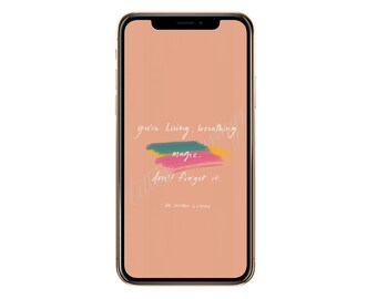 Magic iPhone Wallpaper | Digital File | Instant Download