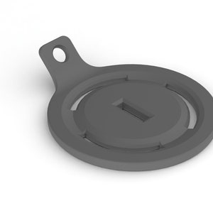 3D Printable STL - Kickstand Plate