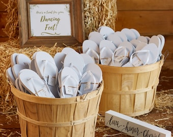 etsy wedding flip flops