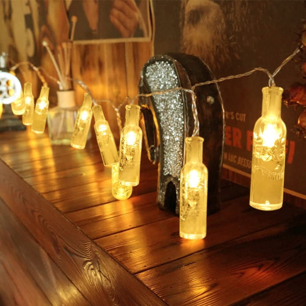 Mini Bottle Lights Bottle String Light Twinkle Lights Etsy Australia