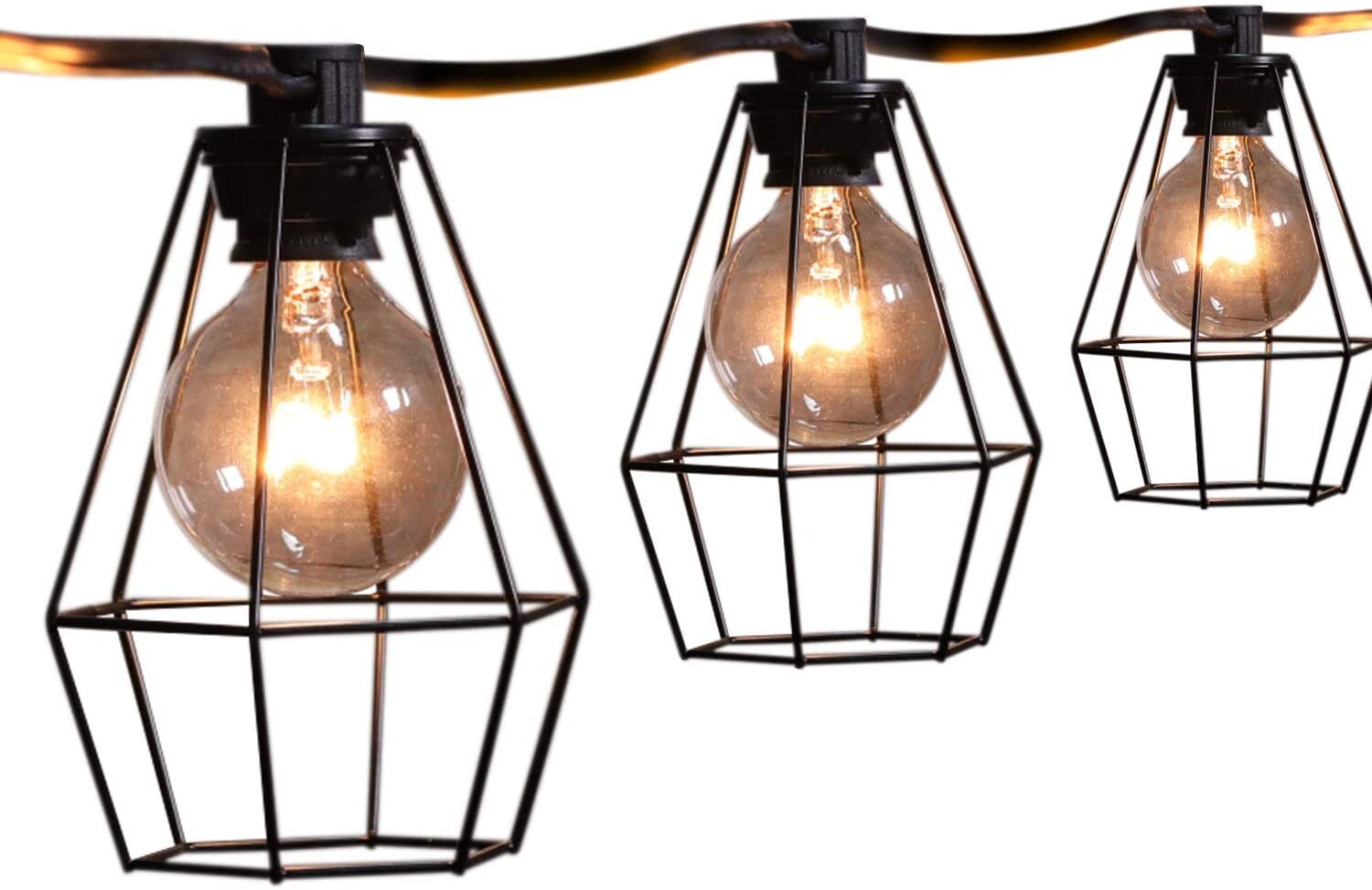 Vintage String Light and Bistro Wall Lights Antique Light Etsy