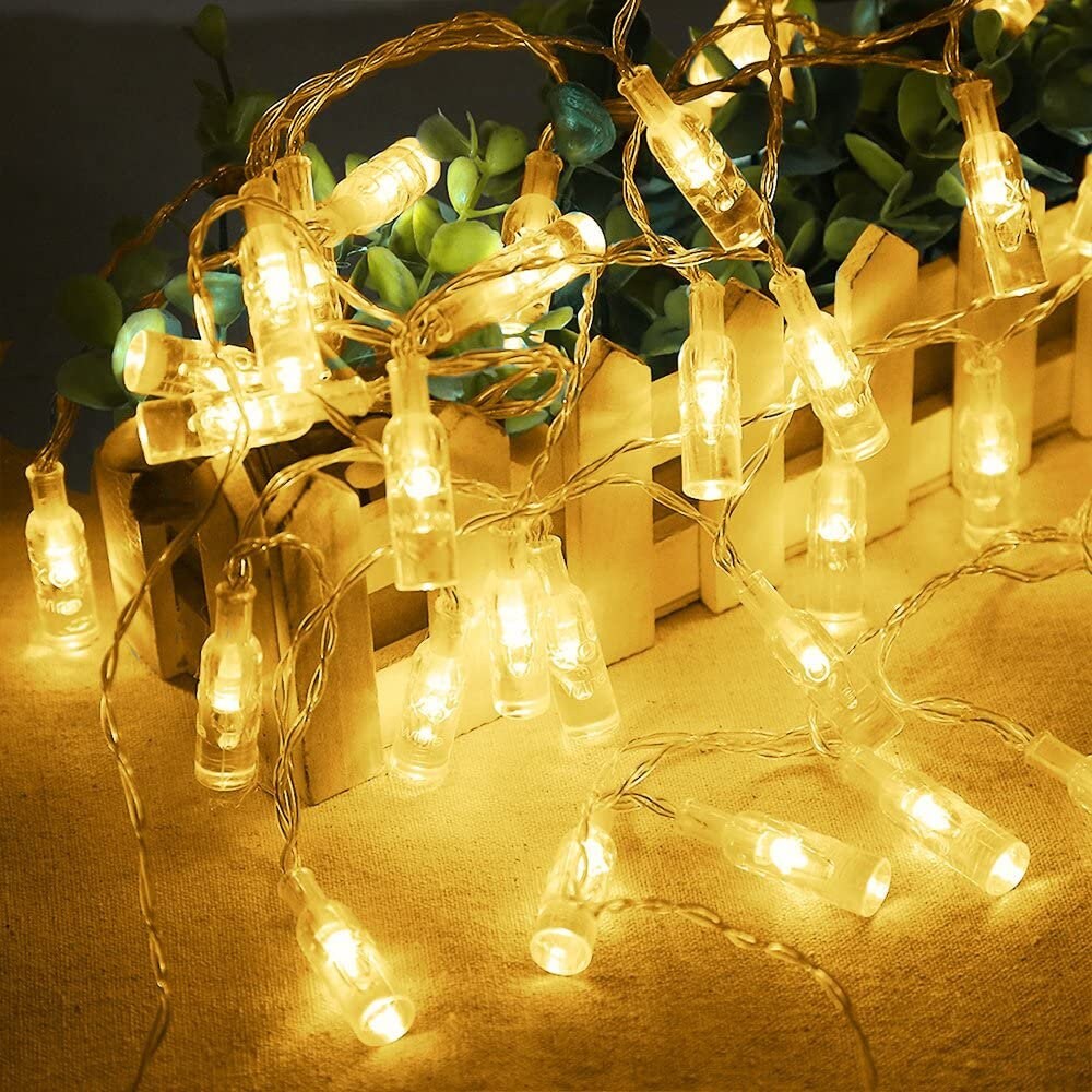 Mini Bottle Lights Bottle String Light Twinkle Lights Etsy Australia