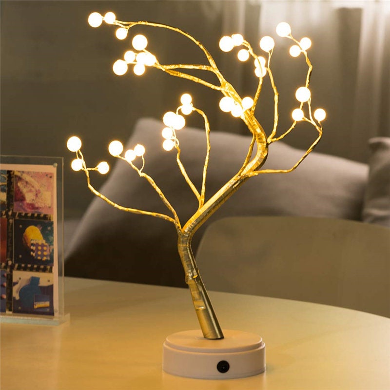 Bonsai Tree Lights Night Light Bedroom Night Light Fairy | Etsy