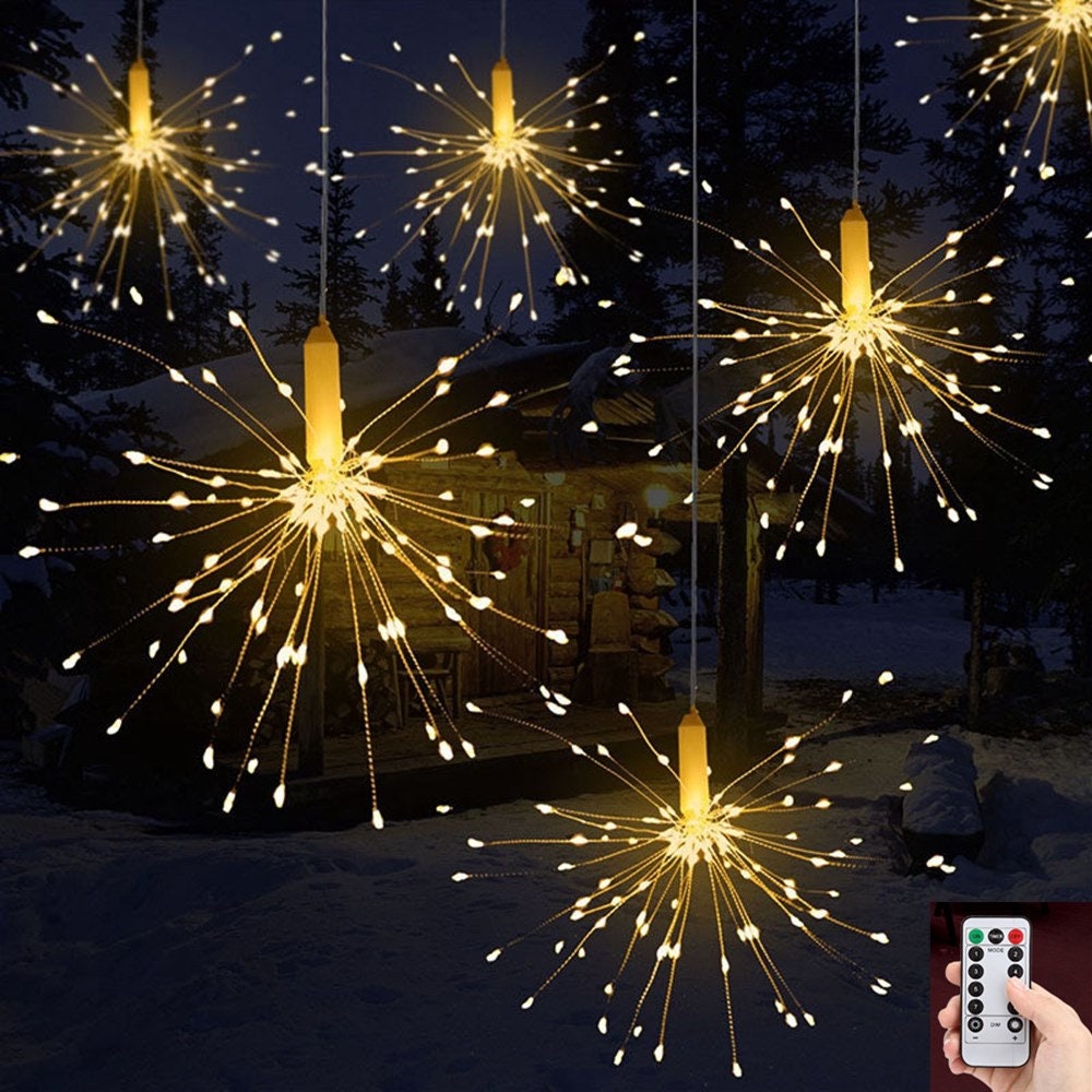 Christmas Lights Fairy light Battery Operated 120LED 8 Etsy