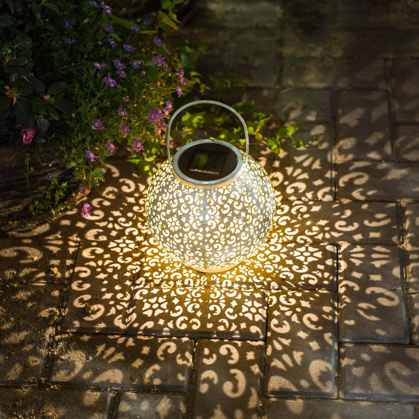 Moroccan Solar Lantern Morocco Solar Light Moroccan Light Etsy