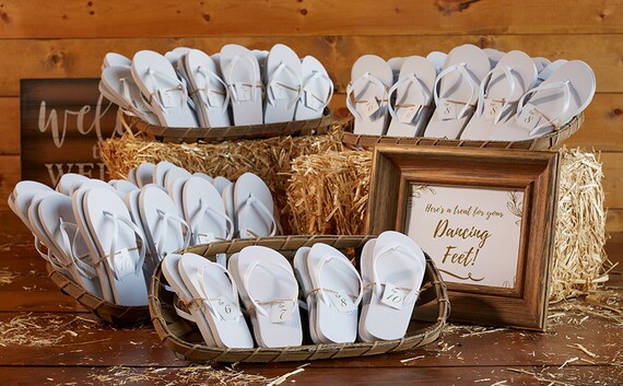 bulk flip flops for wedding guests