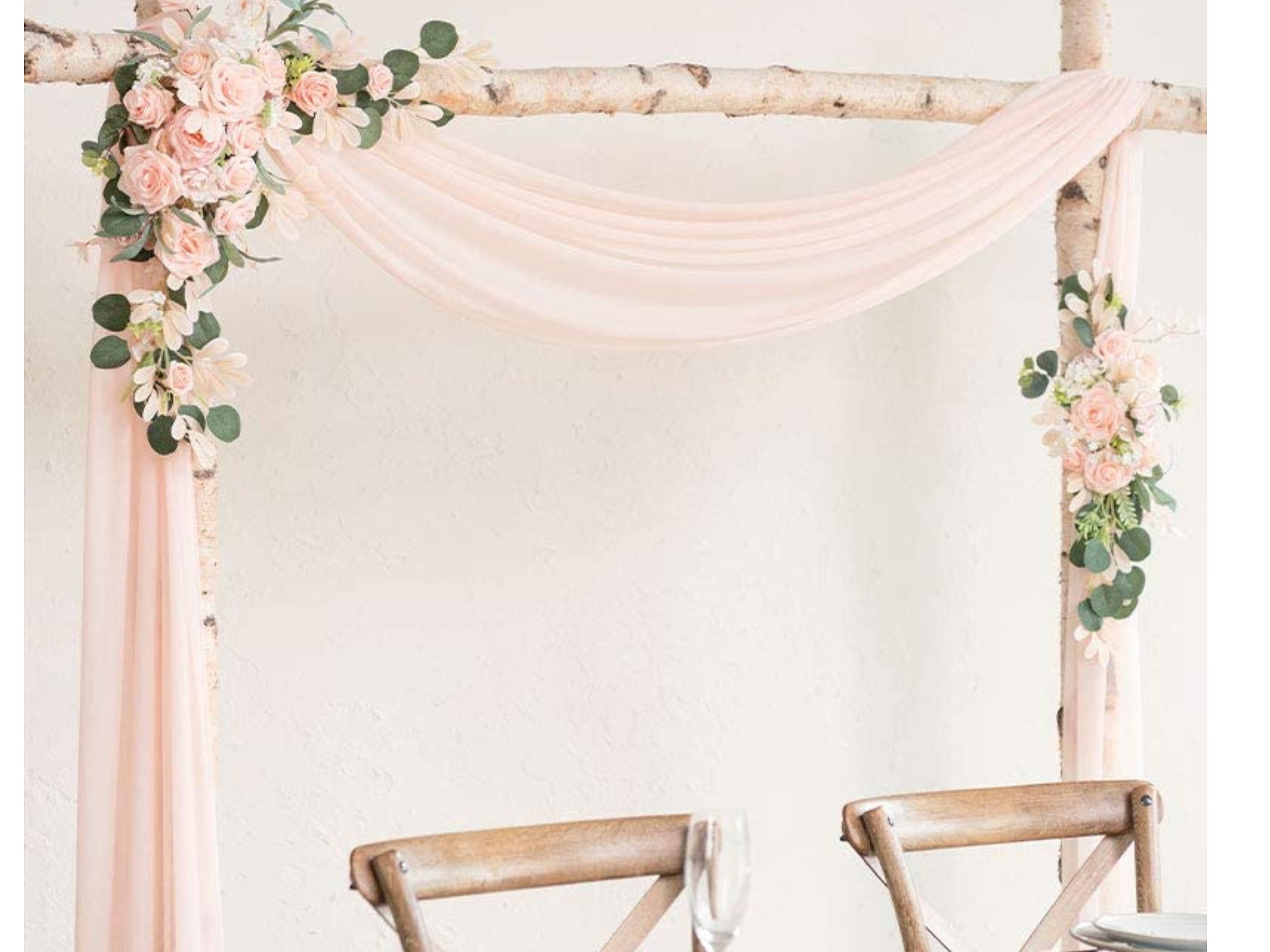 3 Pcs Pack Artificial Wedding Arch Flowers Wedding Arch Etsy