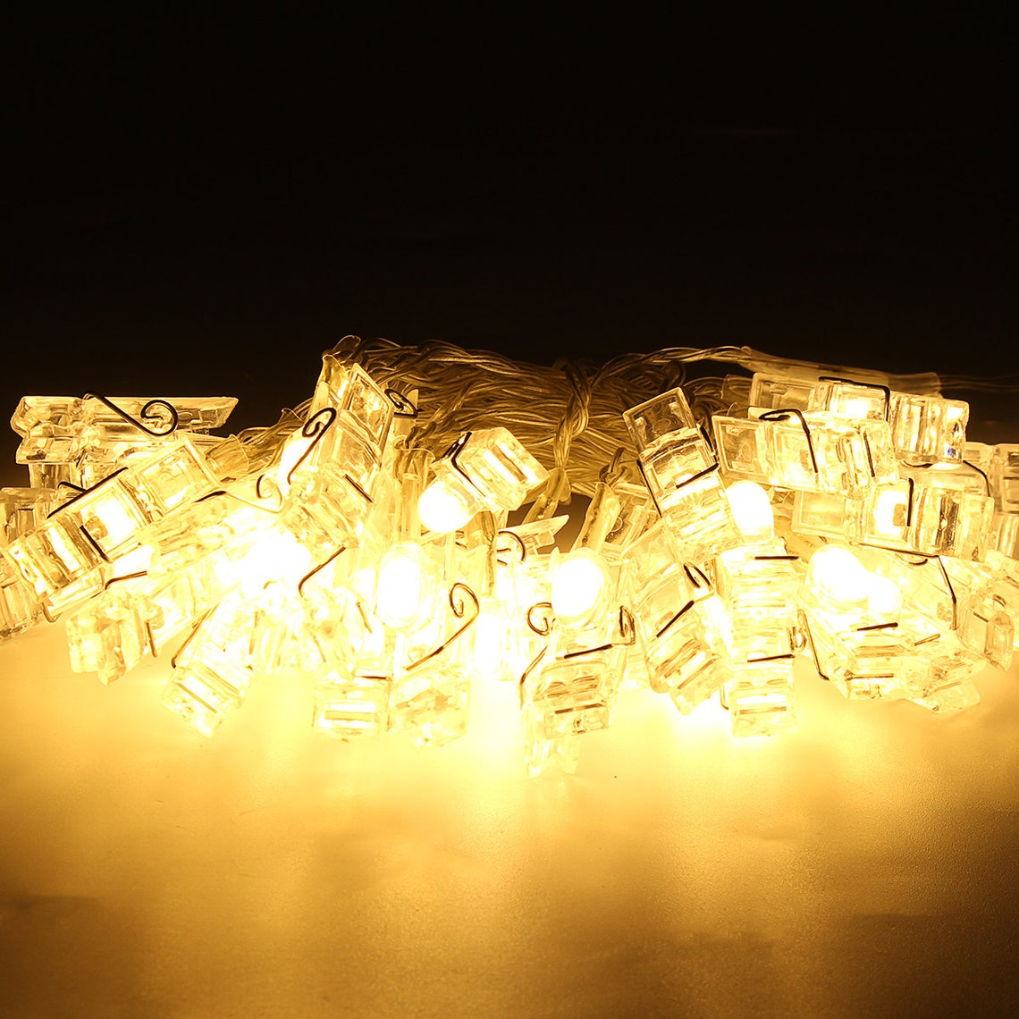 Photo Clips String Light Photo Hanging Lights Photo Hanger Etsy