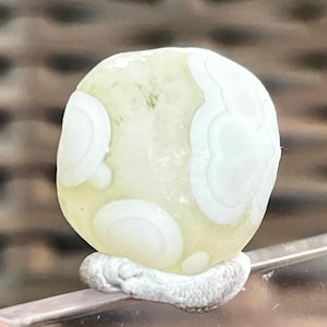 Cristal d'agate oeil de gobi brut | Agate de Mongolie du désert de Gobi, Agate de Gobi | Yeux rares en calcédoine et en agate | Cristaux de guérison métaphysiques