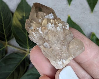 Raw Kundalini Citrine Crystal Point | Natural Untreated Citrine Quartz
