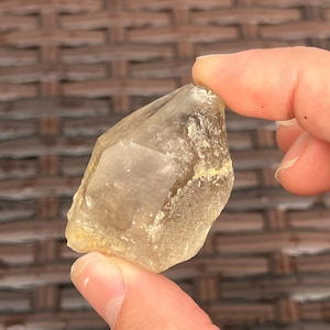 Raw Smoky Quartz Crystal from Hallelujah Junction | Self-Collected Quartz Point, Natural Smoky Quartz from Peterson Mountain, Nevada