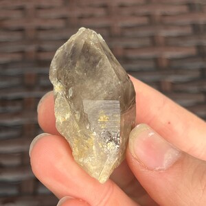 Raw Smoky Quartz Crystal Point: Hallelujah Junction, Nevada