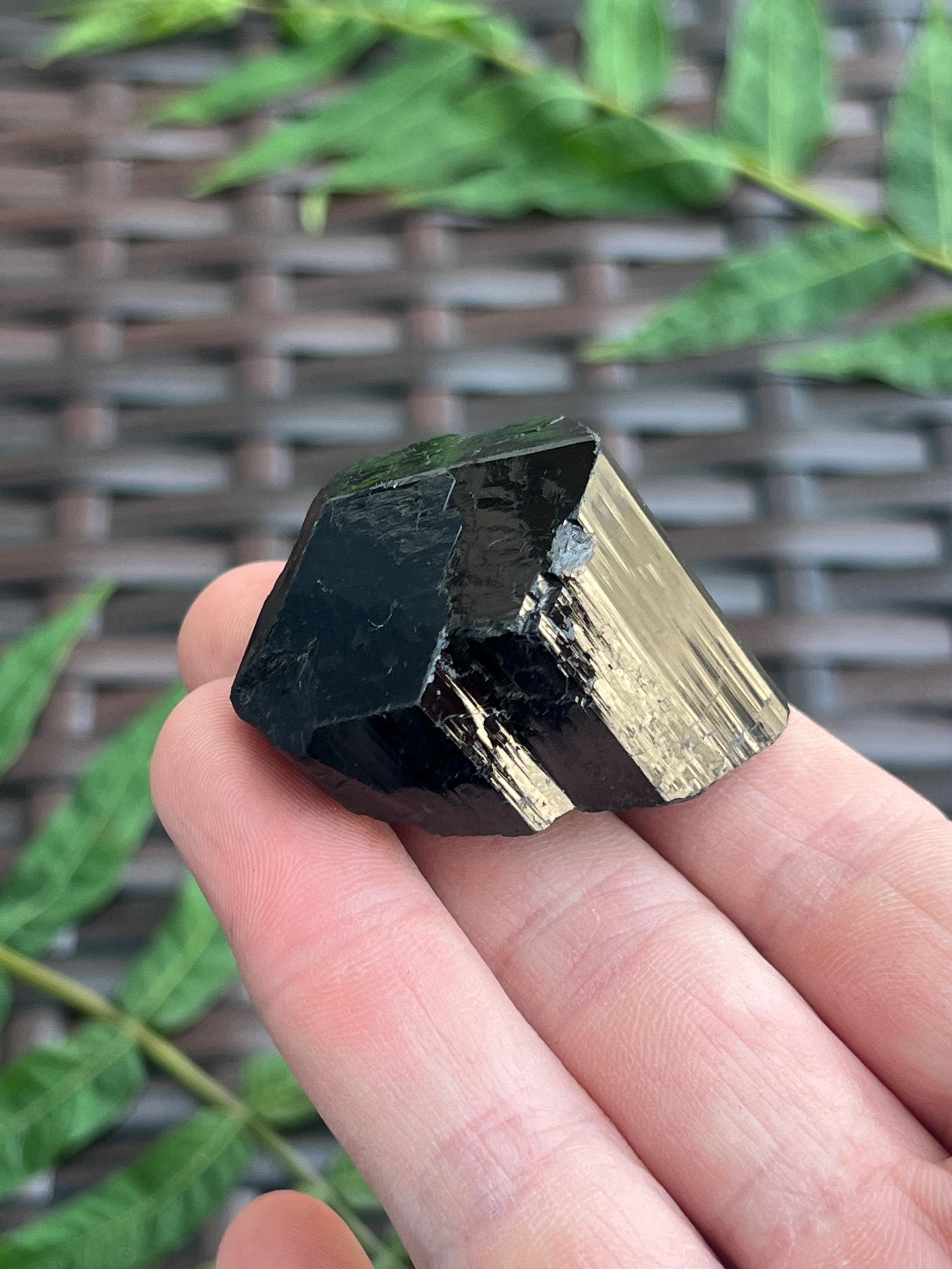 ナミビア産ブラックトルマリン原石 | 天然ショール産トルマリン標本 