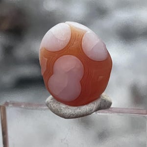 Cristal d'agate oeil de Gobi 6 g | Agate de Mongolie du désert de Gobi, agate de Gobi, agate oeil | Yeux rares en calcédoine et agate | Cristaux de guérison métaphysiques