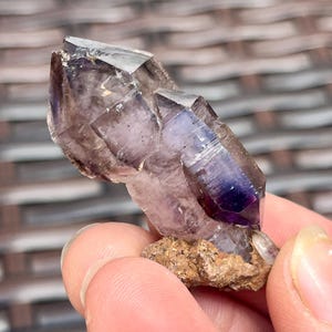 Shangaan Amethyst Scepter: High Vibration Crystal from Zimbabwe