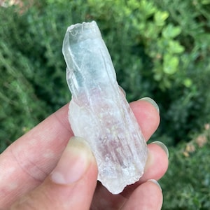 Raw Unique Lemurian Crystal Point, Lemurian Seed Crystal, Lemurian Quartz Crystal, Natural Lemurian Crystal, Minas Gerais Brazil