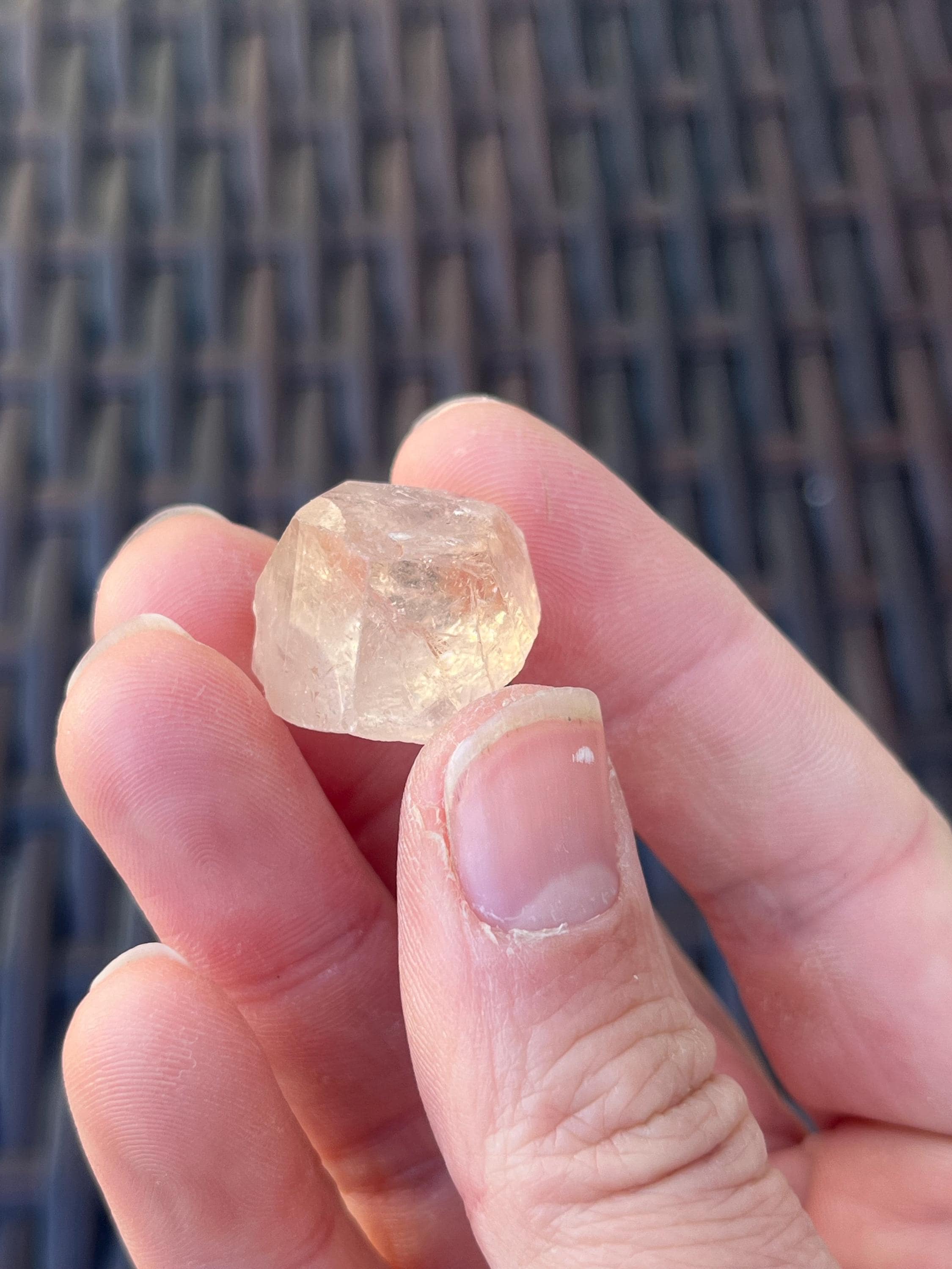 Natural Topaz Crystal From Pakistan 55ct | Terminated Raw Topaz