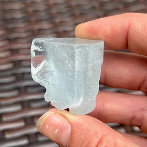 Natural Aquamarine Crystal from Pakistan 38g | Raw Aquamarine Gemstone | Terminated Aquamarine Specimen | High Grade Aquamarine